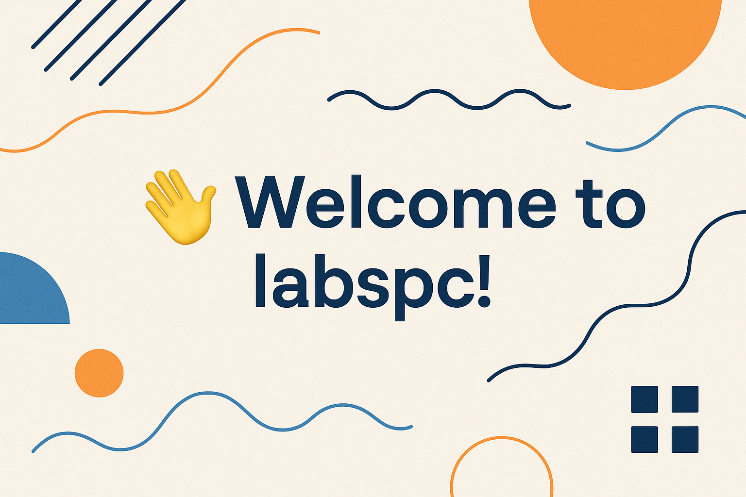 👋 Welcome to labspc!